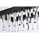 Serephina 20 Light 36 inch Black Linear Chandelier Ceiling Light