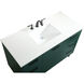 Baldwin 48 X 22 X 34 inch Green Vanity Sink Set