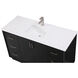 Hayes 54 X 22 X 35 inch Black Vanity Sink Set