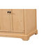 Franklin 60 X 22 X 35 inch Natural Wood Bathroom Vanity Cabinet