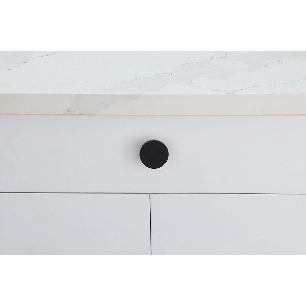 Trovon Oil-Rubbed Bronze Hardware Cabinet Knob, Set of 10