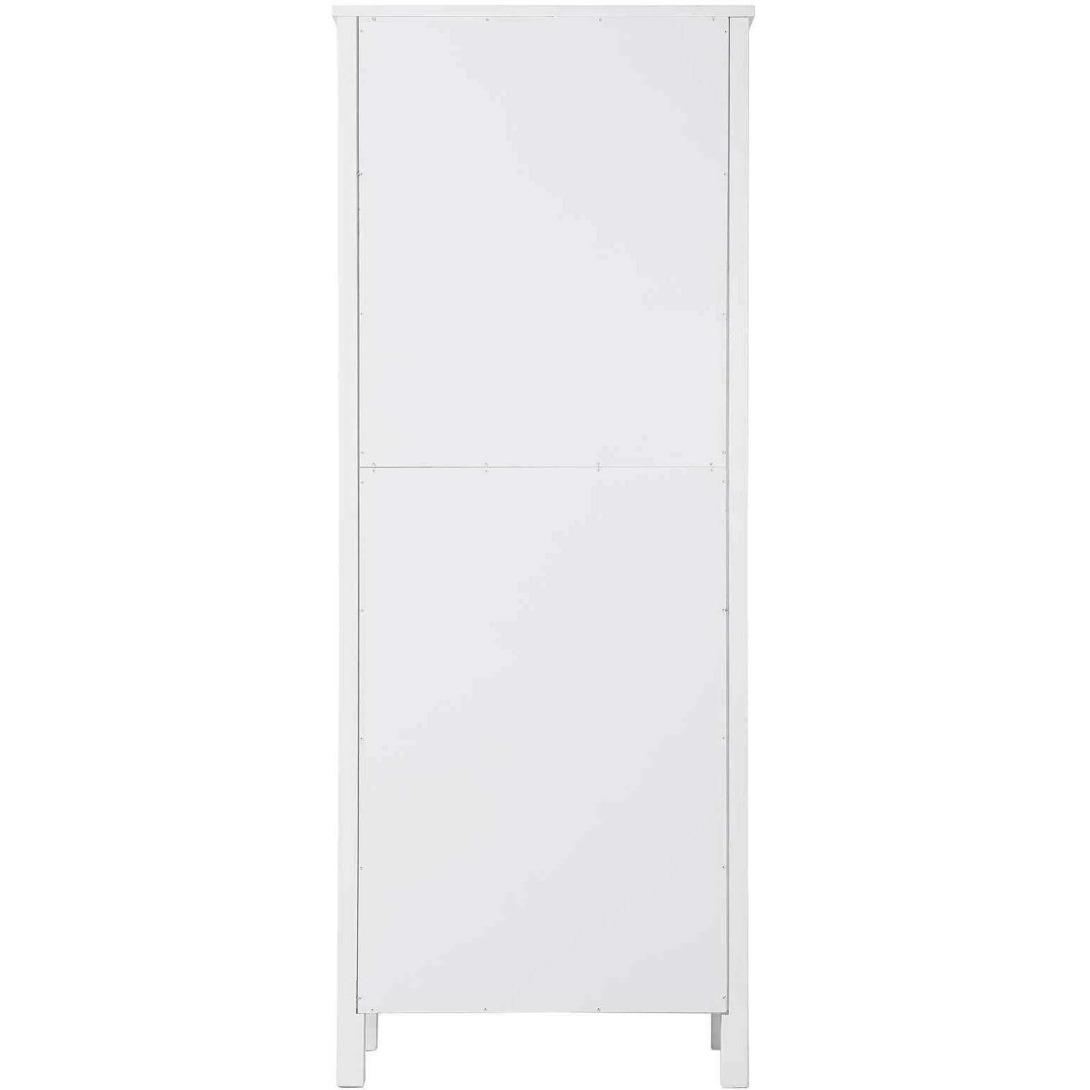 Alina White Bathroom Storage Cabinet