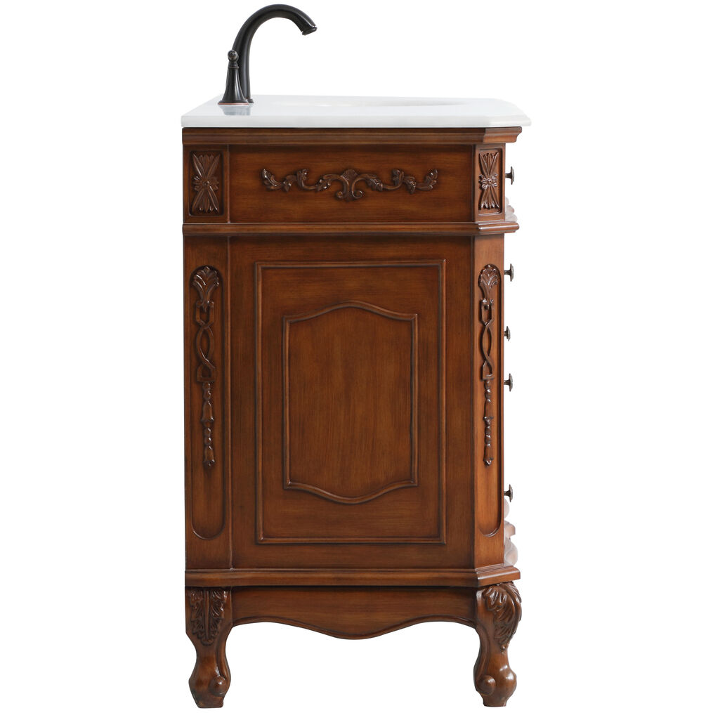 Danville 60 X 21 X 36 inch Teak Vanity Sink Set