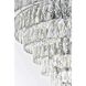 Josephine 25 Light 32 inch Chrome Chandelier Ceiling Light
