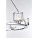 Cadence 12 Light 48 inch Chrome Chandelier Ceiling Light