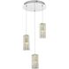Aston 3 Light 16 inch Chrome Pendant Ceiling Light