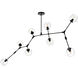 Cavoli 8 Light 32 inch Black Chandelier Ceiling Light