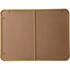 Evermore 36 X 27 inch Brass Mirror