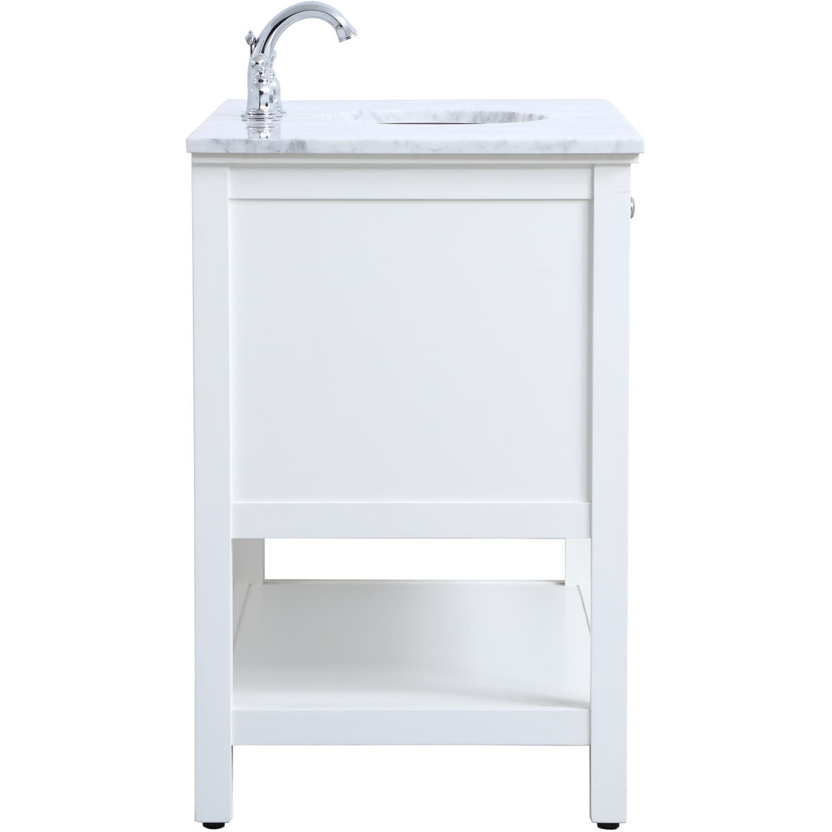 Metropolis 42 X 22 X 33.75 inch White Vanity Sink Set