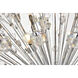 Vera 90 Light 50 inch Chrome Chandelier Ceiling Light