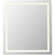 Riven 40 X 36 inch White LED Mirror