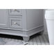 Wesley 48 X 22 X 35 inch Grey Vanity Sink Set