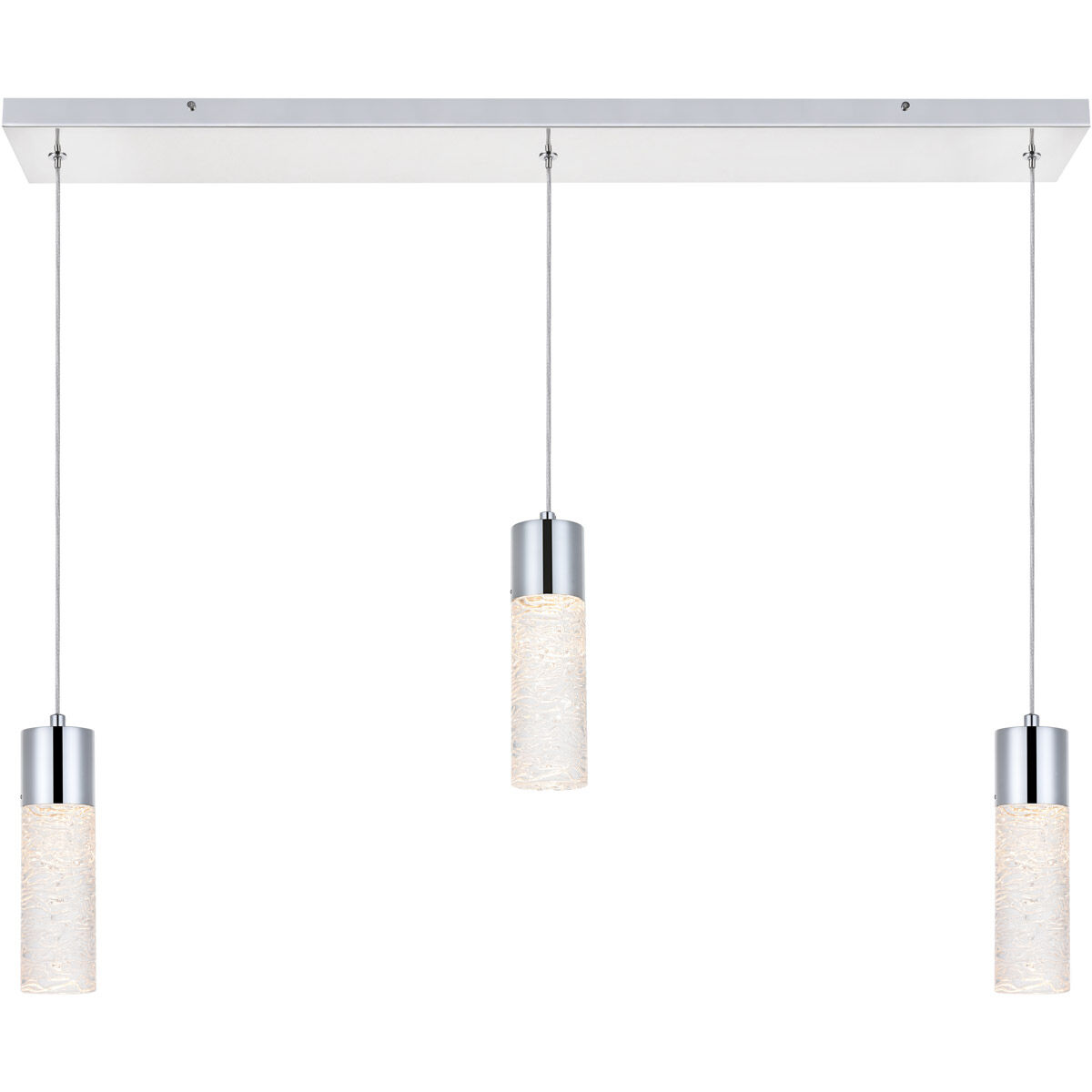 Constellation LED 36 inch Chrome Pendant Ceiling Light