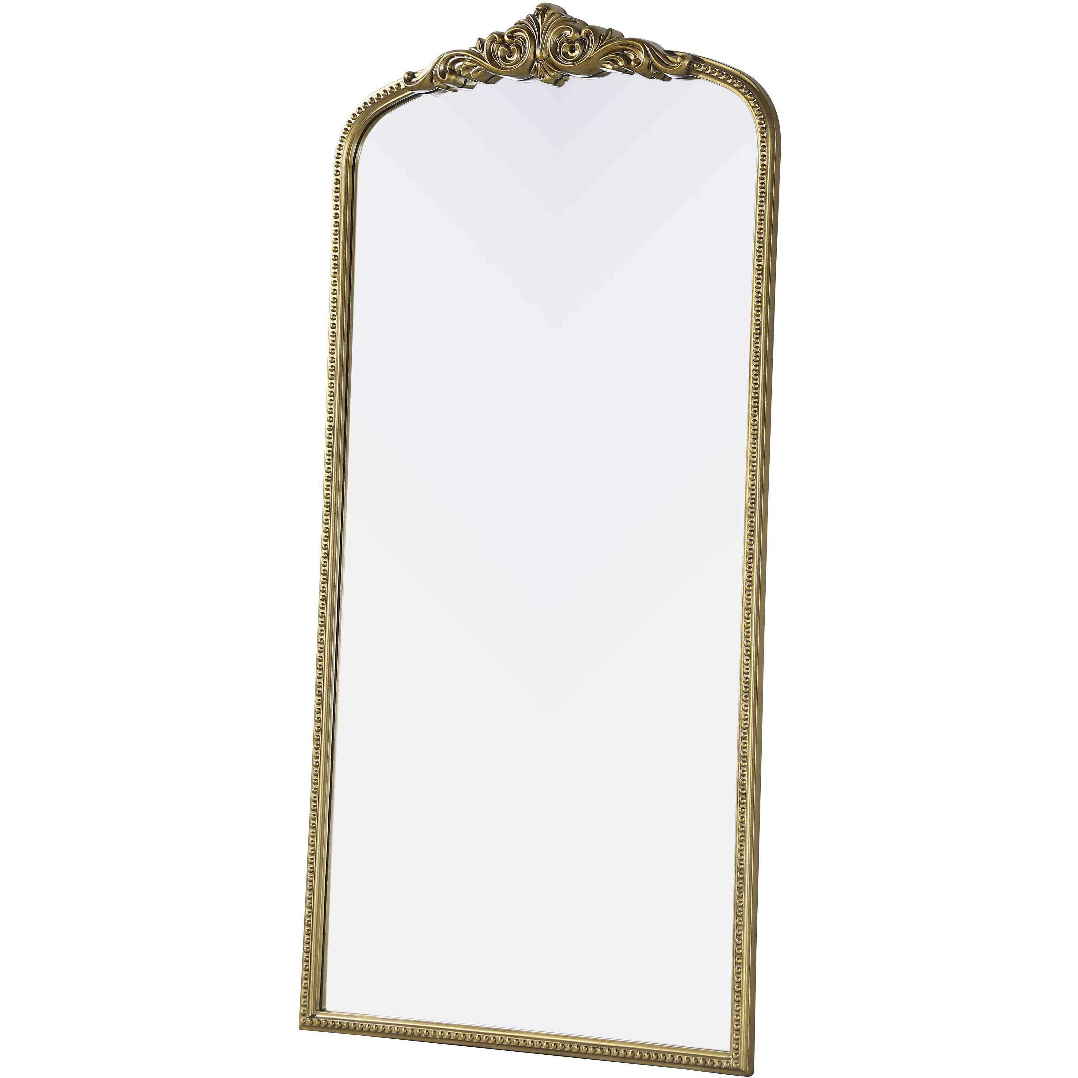 Naomi 72 X 36 inch Antique Brass Mirror