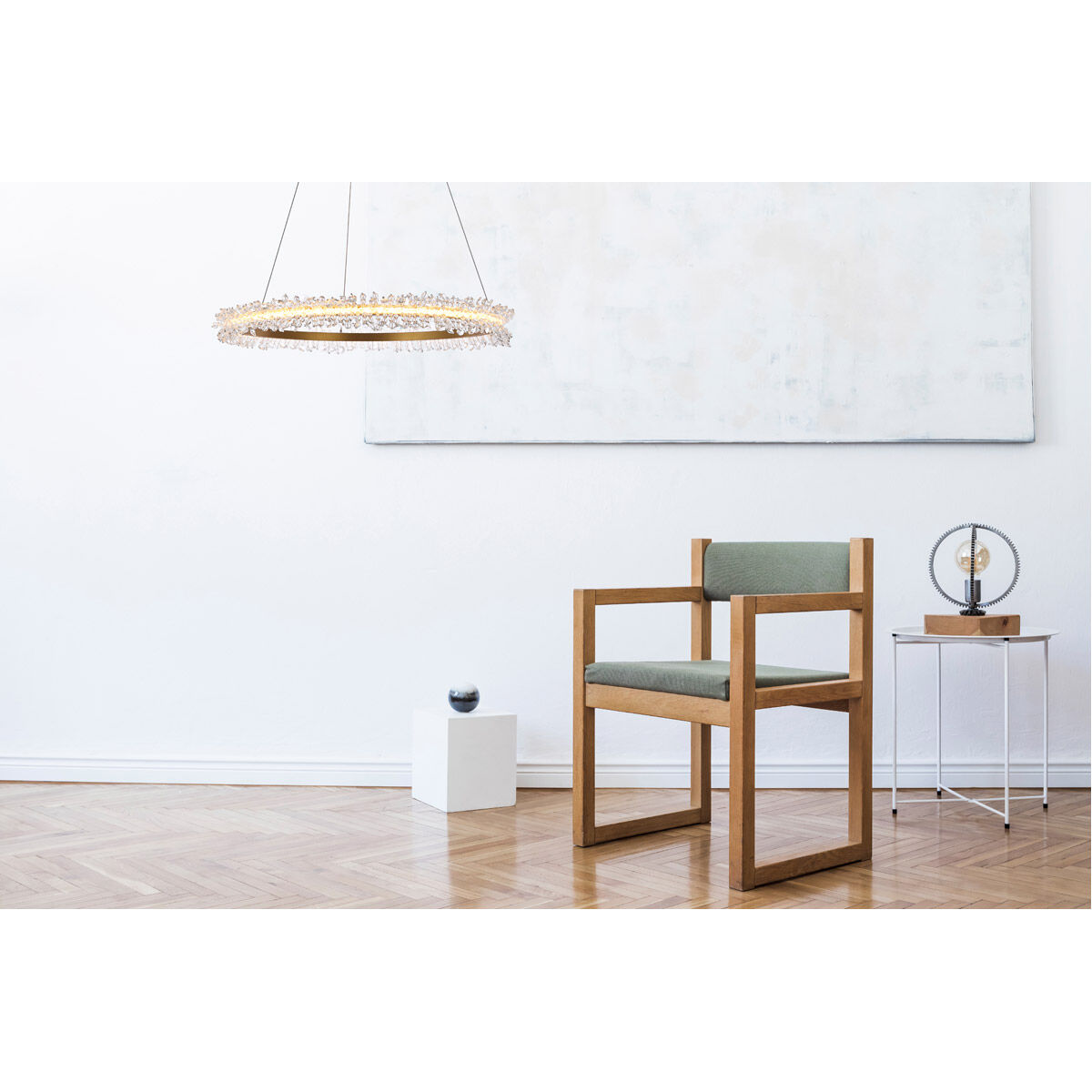 Laurel 26 inch Gold Pendant Ceiling Light