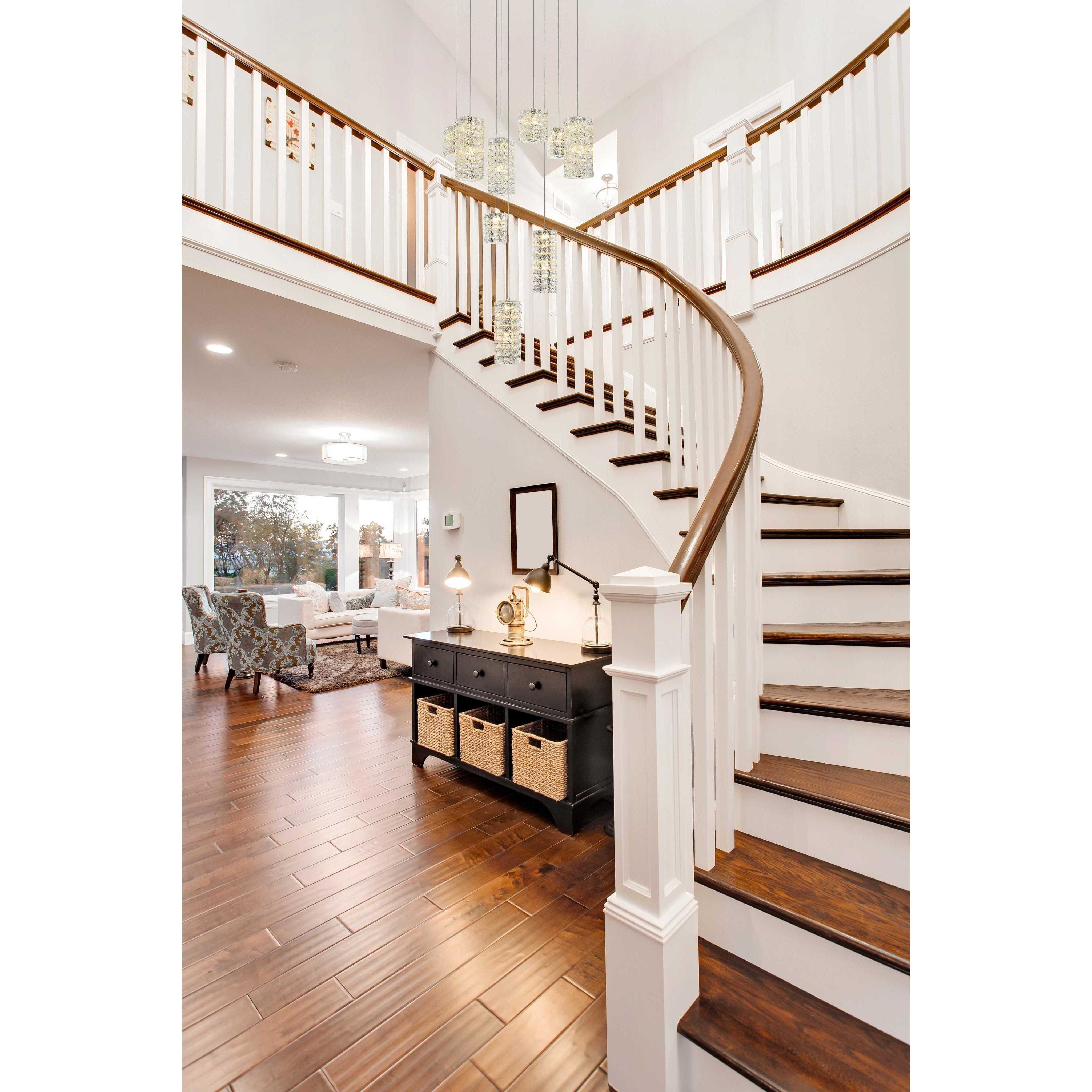 Aston 9 Light 24 inch Chrome Pendant Ceiling Light