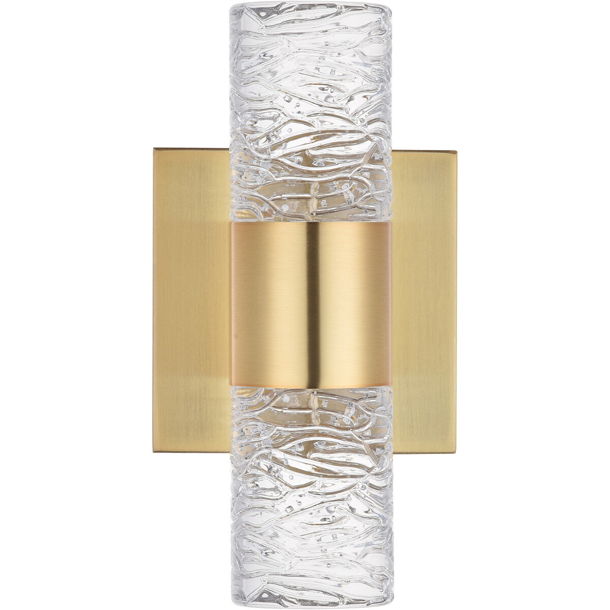 Vega LED 5 inch Gold Wall Sconce Wall Light 