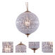 Olivia 5 Light 24.5 inch French Gold Pendant Ceiling Light, Urban Classic