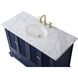 Rhodes 48 X 22 X 35 inch Blue Vanity Sink Set