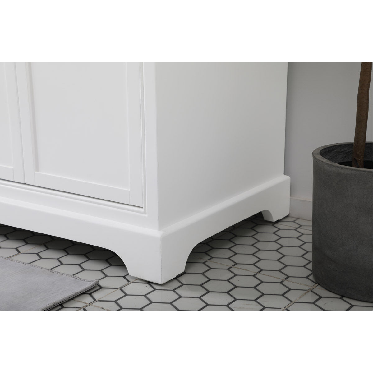 Americana 72 X 22 X 35 inch White Vanity Sink Set