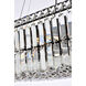 Maxime 12 Light 28 inch Black and Clear Chandelier Ceiling Light in Royal Cut