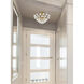 Emilia 3 Light 14 inch Brass Flush Mount Ceiling Light