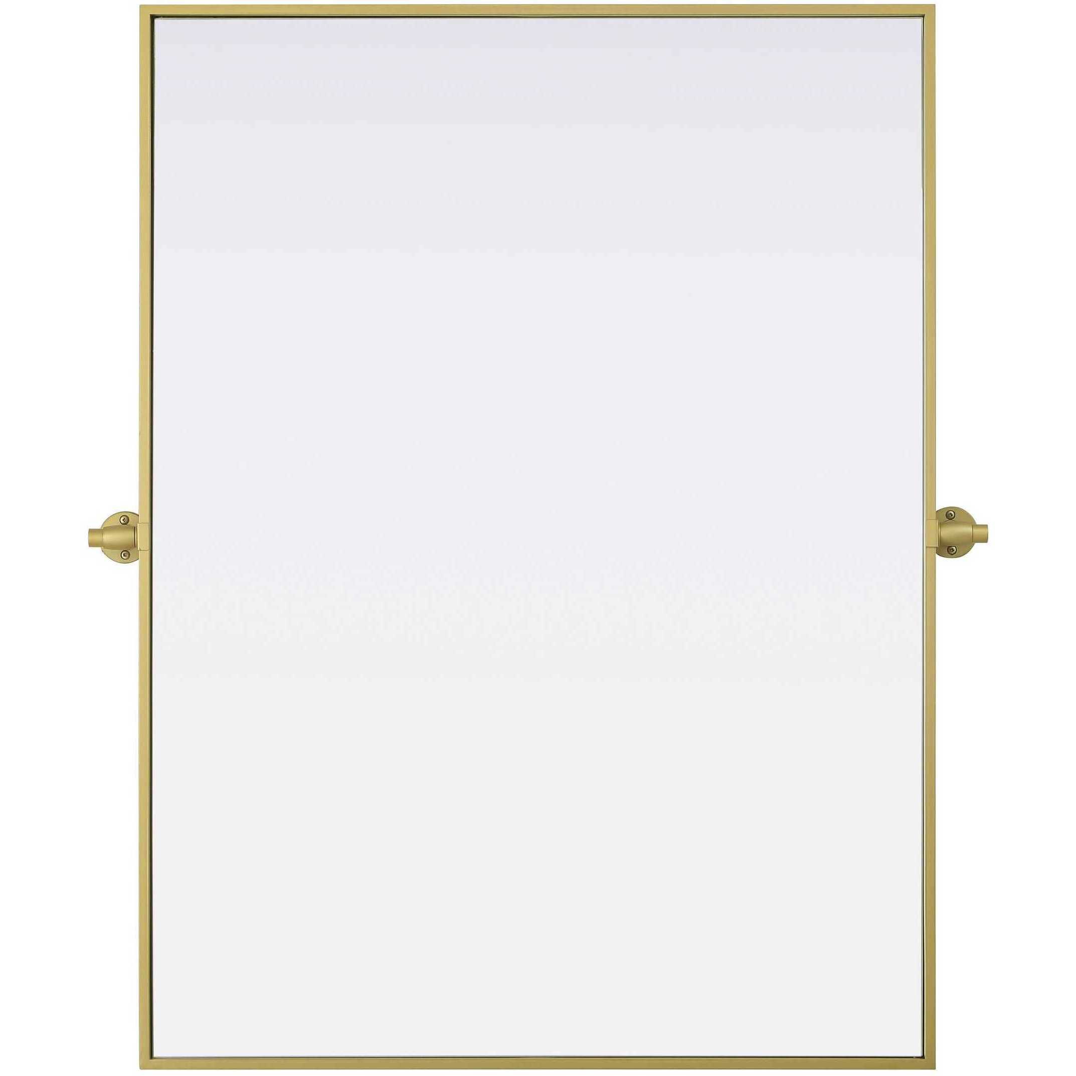 Amoura 40 X 30 inch Brass Mirror