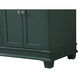 Wesley 60 X 22 X 35 inch Black Vanity Sink Set
