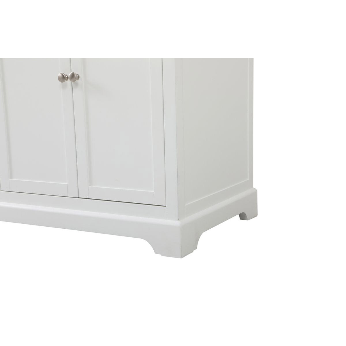 Franklin 72 X 22 X 34.75 inch White Bathroom Vanity Cabinet