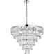 Josephine 13 Light 27.5 inch Chrome Chandelier Ceiling Light
