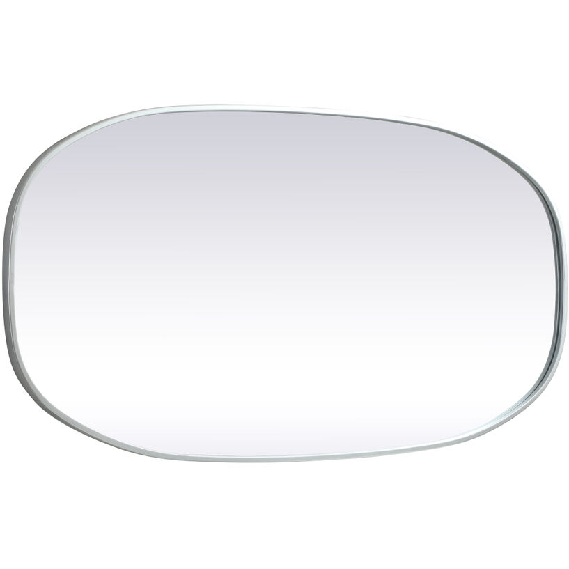 Brynn 48 X 24 inch Silver Mirror in 24 x 48