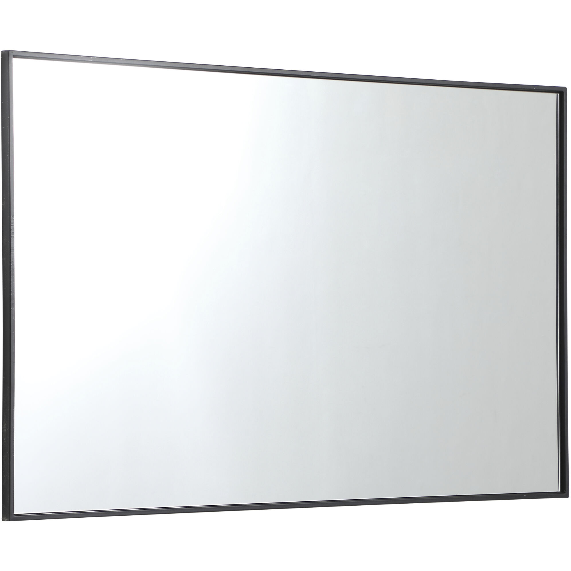 Monet 48 X 30 inch Black Wall Mirror