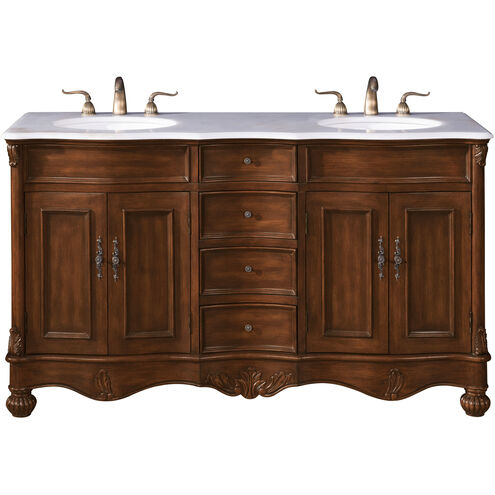 Windsor 60 X 35 inch Teak Vanity Set