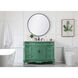 Danville 48 X 21 X 36 inch Vintage Mint Vanity Sink Set
