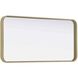Remy 36 X 18 inch Brass Mirror