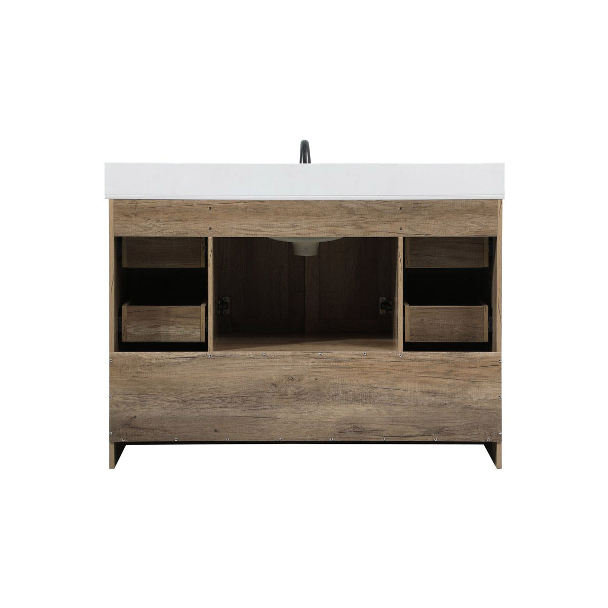 Soma 48 X 19 X 34 inch Natural Oak Vanity Sink Set