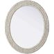 Marlowe 36 X 30 inch Linen White Mirror