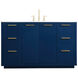 Blake 54 X 22 X 34 inch Blue Vanity Sink Set