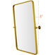 Everly 32 X 24 inch Gold Mirror