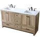 Soma 60 X 19 X 34 inch Natural Oak Vanity Sink Set
