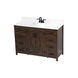 Grant 48 X 19 X 34 inch Expresso Vanity Sink Set