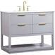 Larkin 42 X 22 X 34 inch Grey Vanity Sink Set