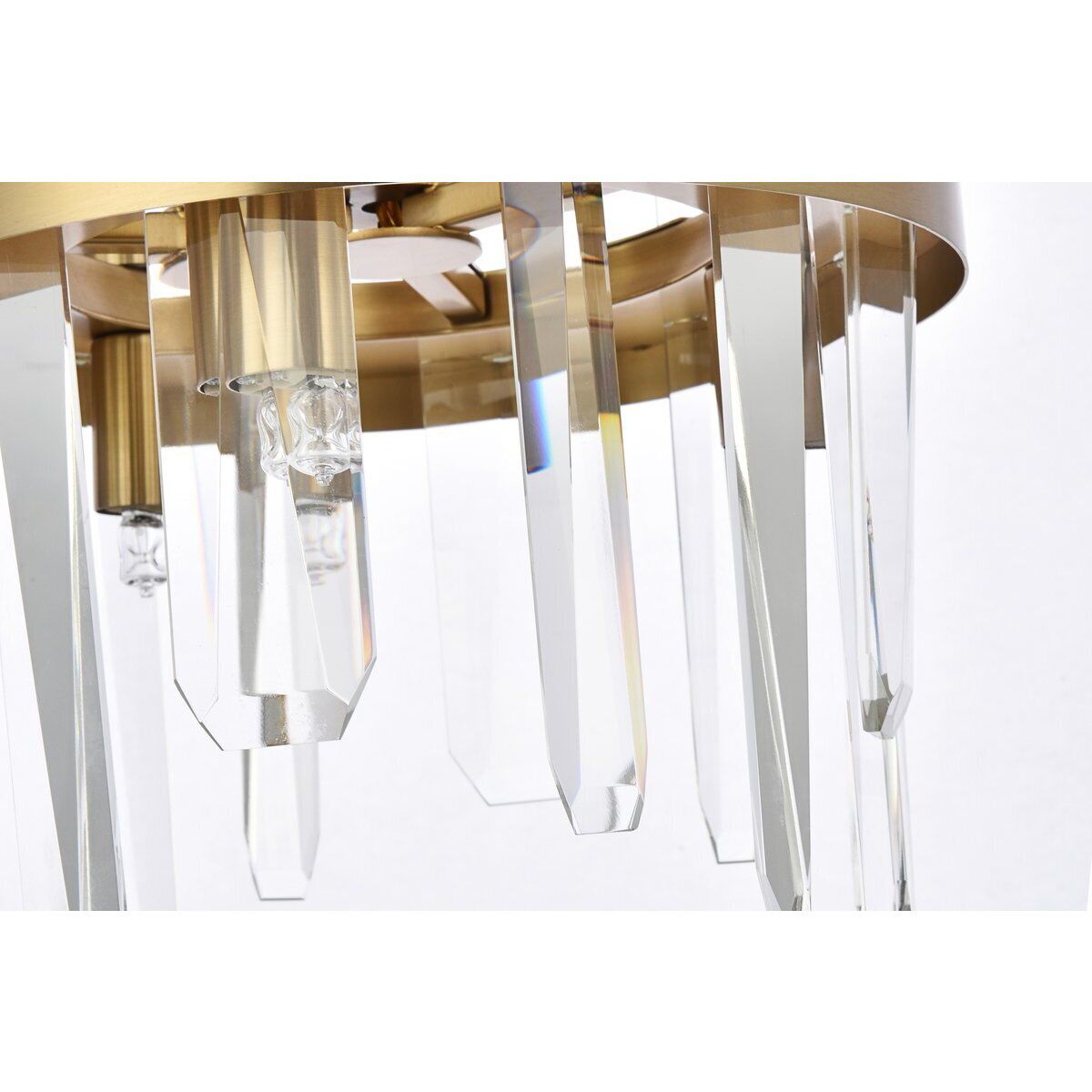 Serena 6 Light 10 inch Satin Gold Pendant Ceiling Light