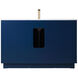 Hayes 54 X 22 X 35 inch Blue Vanity Sink Set