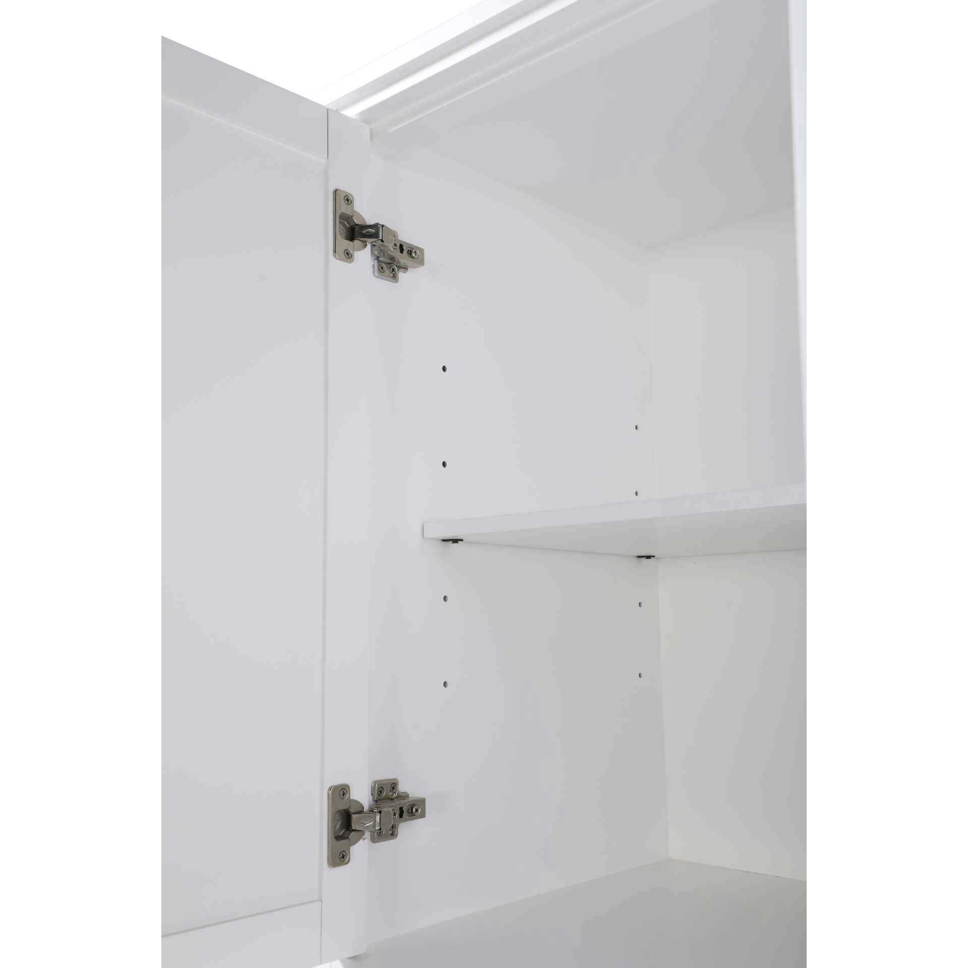 Park Avenue White Bathroom Storage Cabinet