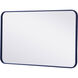 Evermore 36 X 22 inch Blue Mirror