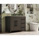Millie 42 X 35 inch Mocha Brown Bathroom Vanity Cabinet