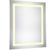 Nova 30 X 24 inch Lighted Wall Mirror in 3000K, Dimmable, 3000K, Rectangle, Fog Free 