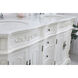 Danville 60 X 21 X 36 inch Antique White Vanity Sink Set