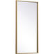 Monet 28 X 28 inch Brass Wall Mirror